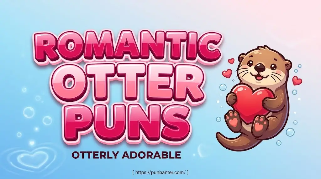 75 Romantic Otter Puns That Are Otterly Adorable