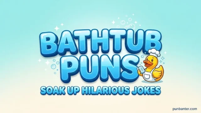 Bathtub Puns