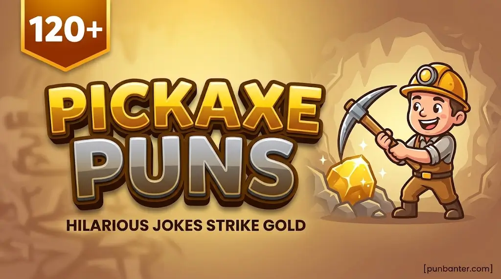 120 Pickaxe Puns Hilarious Jokes That Hit Gold
